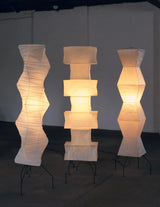 Rice Paper Floor Lamp for Serene Room Ambience