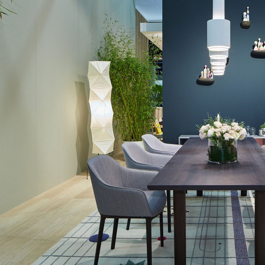 Kaze Rice Paper Floor Lamp - Japanese-Inspired Ambient Glow OpalDwell