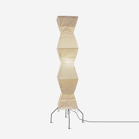 Kaze Rice Paper Floor Lamp - Japanese-Inspired Ambient Glow OpalDwell