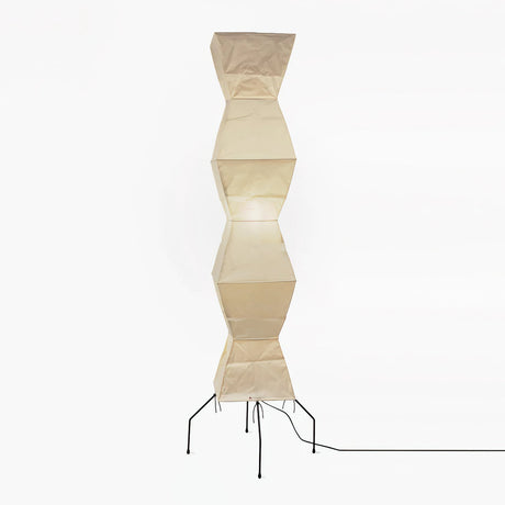 Kaze Rice Paper Floor Lamp - Japanese-Inspired Ambient Glow OpalDwell