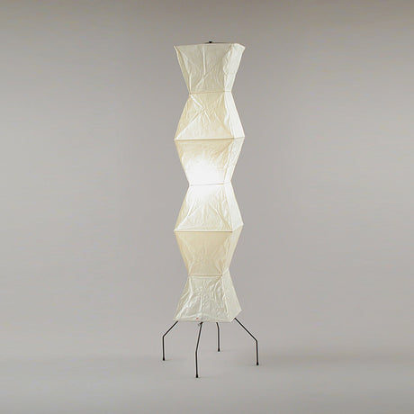 Kazumi Rice Paper Floor Lamp by OpalDwell Soft Ambient Glow OpalDwell