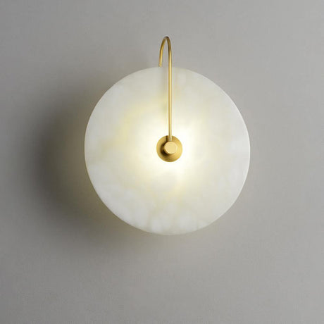 Round Disc Sconce for Living Room Accent