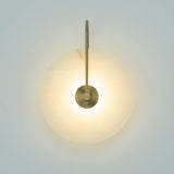 Alabaster Wall Light for Hallway Ambiance