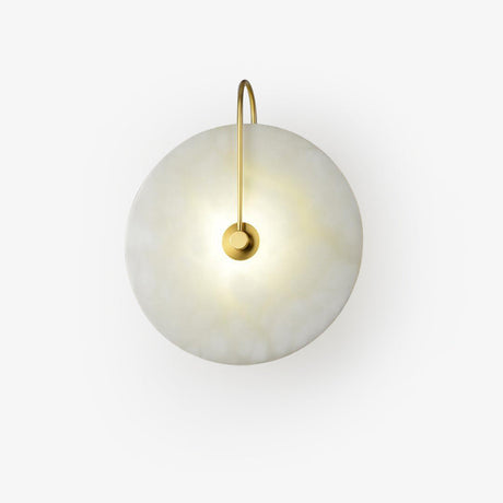 Alabaster Wall Light for Entryway Accent