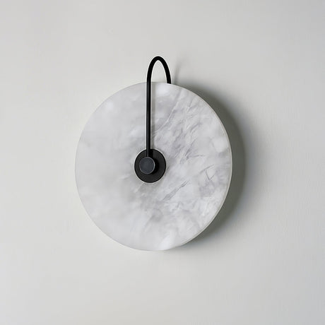 Alabaster Wall Light Fixture for Hallway