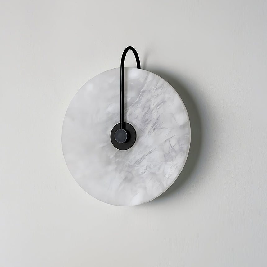 Alabaster Wall Light Fixture for Hallway