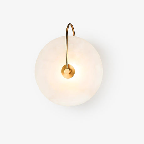 Alabaster Wall Sconce for Bedroom Ambiance