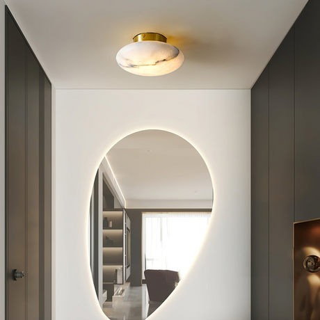 Wall Mounted Alabaster Light for Entryway