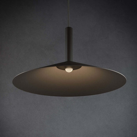 Quanta Pendant Light Sleek Metal Design Close-Up - OpalDwell