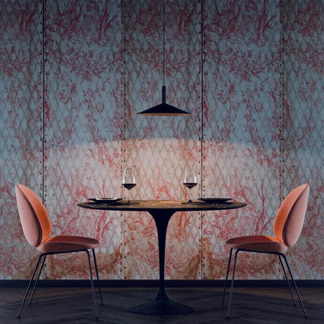 Integrated LED pendant light for statement decor