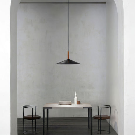 Soft glow cone pendant for modern homes