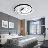 Round LED Flush Mount Ceiling Light with Acrylic Diffuser