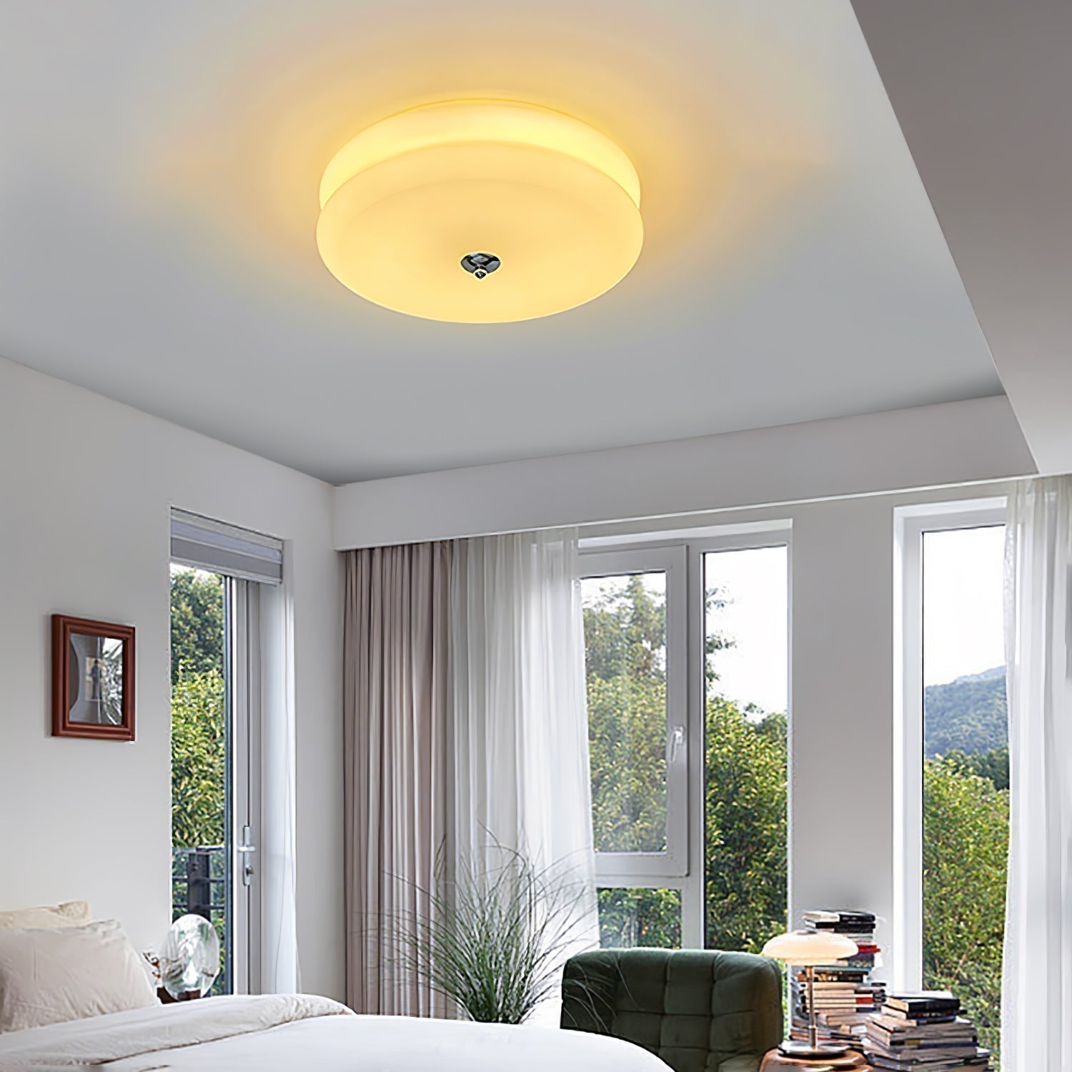Marseille Ceiling Light Side View