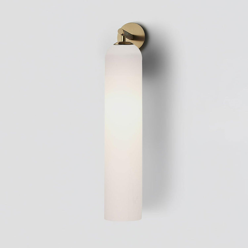 LumaGlass Wall Sconce for Cozy Hallway Spaces