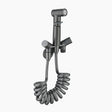 Handheld bidet spray faucet with angle valve control