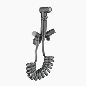 Handheld bidet spray faucet with angle valve control
