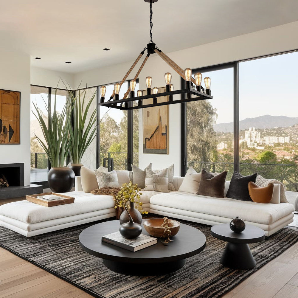 metal chandelier for interior accent piece