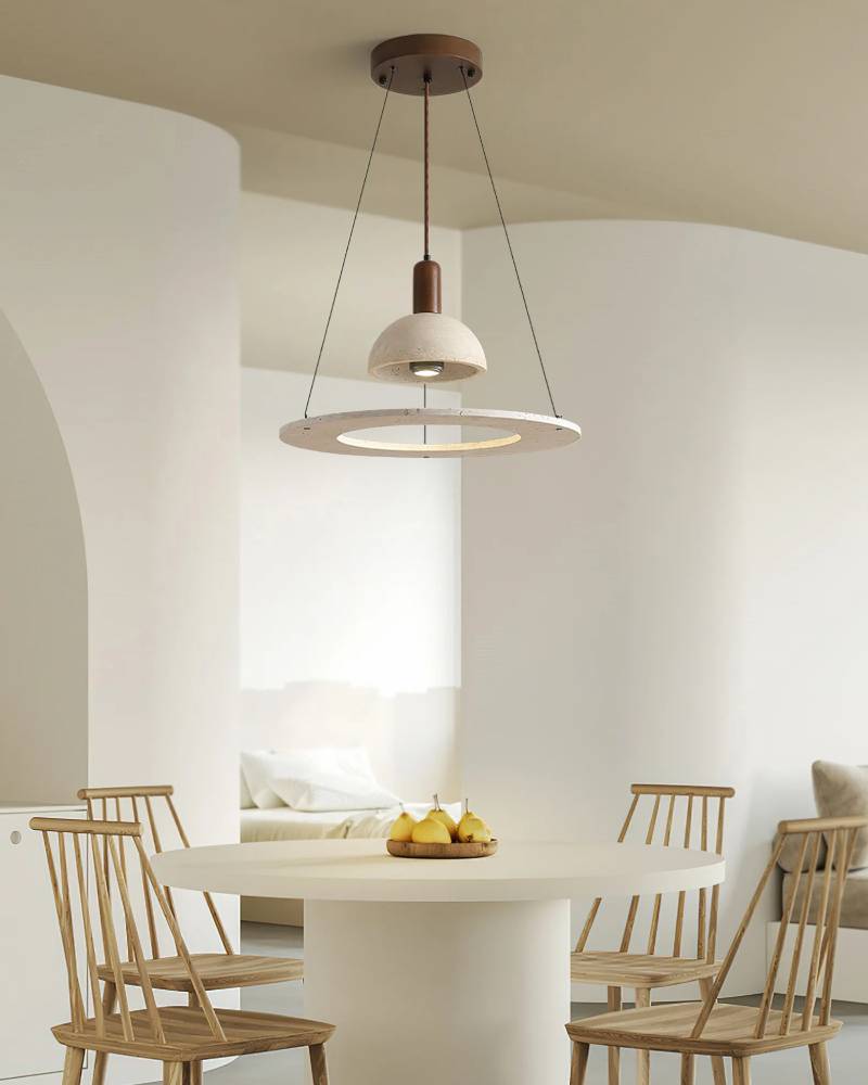 Stone Pendant Light for Dining Room OpalDwell