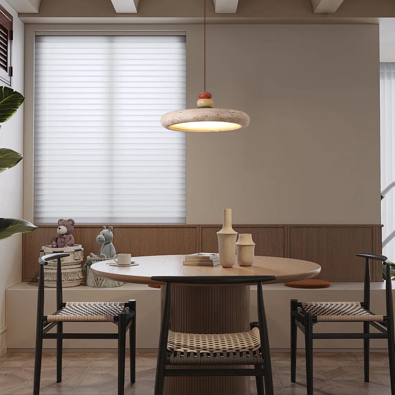 Contemporary Travertine Pendant Light Modern Interiors