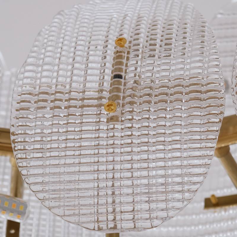 Glass Chandelier for Contemporary Interiors