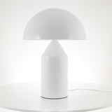 White table lamp for bedside table decor