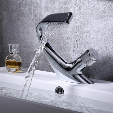 Brass Waterfall Faucet Additional Detail