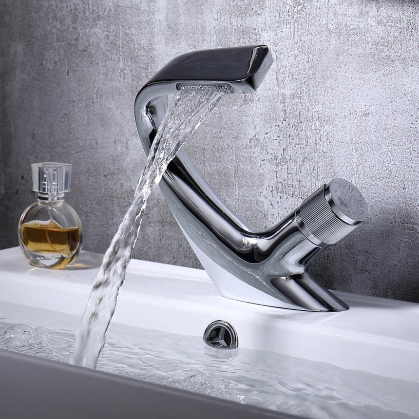 Brass Waterfall Faucet Additional Detail
