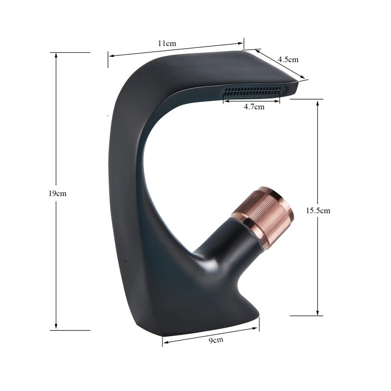 One-Handle Waterfall Faucet for Bathroom