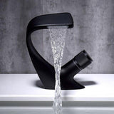 CascadeFlow Modern Waterfall Sink Faucet