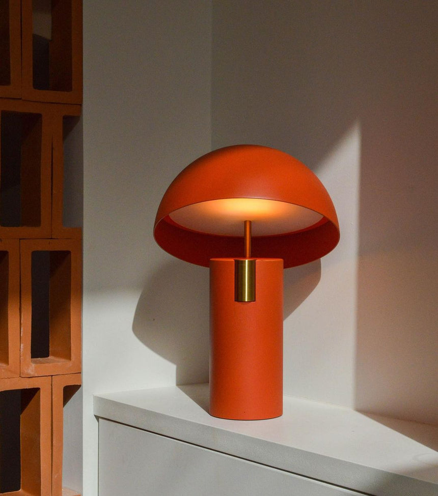 Avora Glass Table Lamp dimensions and design detail | OroDwell