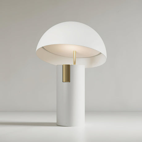Glass Table Lamp with warm glow lighting | OroDwell