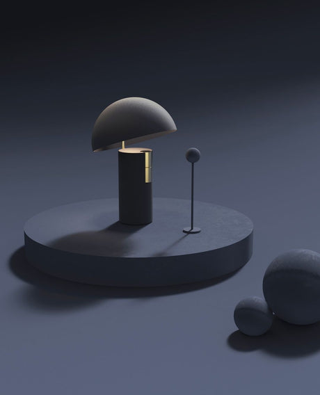 Avora Glass Table Lamp for bedroom – view 17 | OroDwell