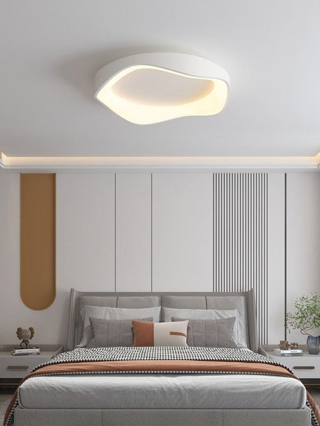 Dimmable LED Flush Mount Light with Warm and Cool White