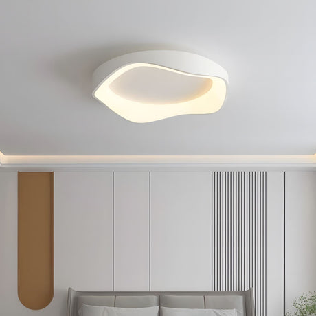 Geometric Etched Pattern Ceiling Light for Bedroom