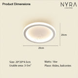 Virelli Ceiling Light Cool White Glow