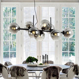 Bubble Chandelier Sleek Silhouette Modern Design