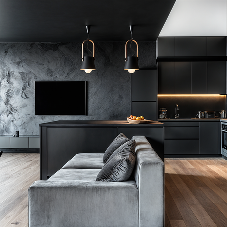 Metal Pendant Light for Living Room Lighting | OroDwell