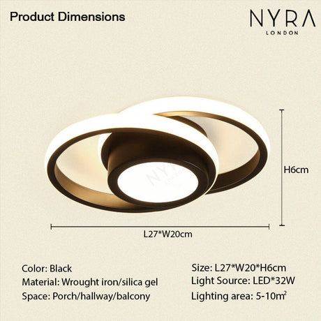 Dimmable LED Wall Lamp Close Detail