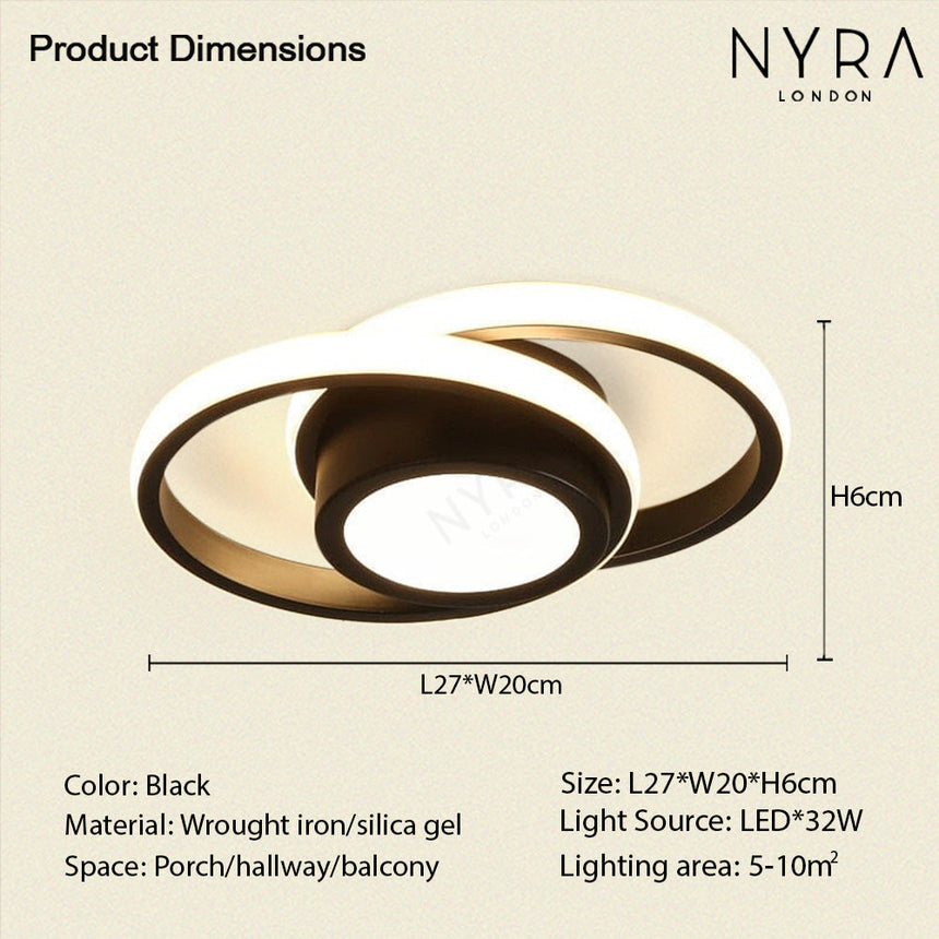 Dimmable LED Wall Lamp Close Detail