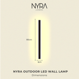 Wall Lamp Extended Form Even Lighting