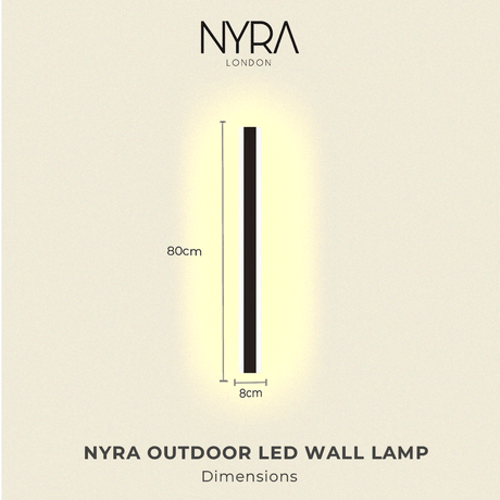 Wall Lamp Extended Form Even Lighting