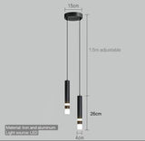 Warm 3000K LED pendant for cozy meals