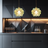 Floral Glass Pendant Light for Kitchen and Bedroom
