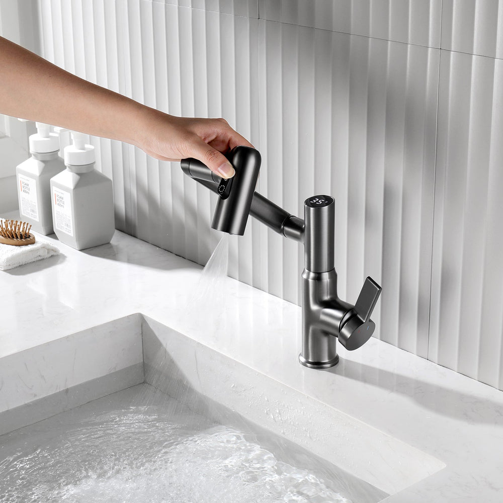 Smart Digital Basin Faucet Hot and Cold Water