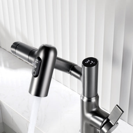 Basin Faucet Brass Body Detail