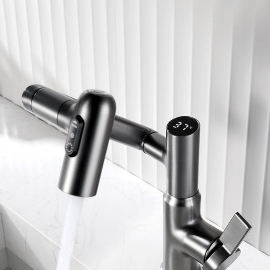 Basin Faucet Brass Body Detail