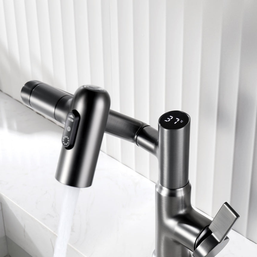Basin Faucet Brass Body Detail