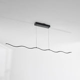 Black and White Pendant Lamp Close-Up of Finish