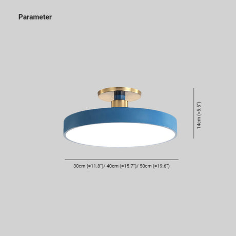 Flush Mount Ceiling Light Three Color Change
