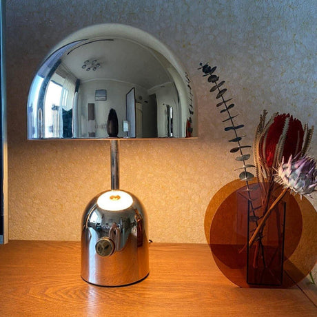 LumaNex Acrylic Table Lamp in an office setting – view 21 | OroDwell
